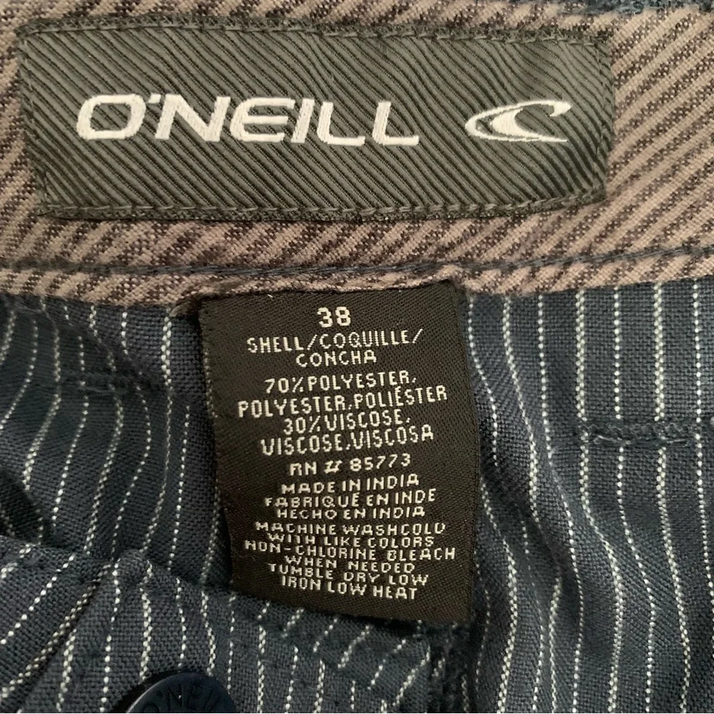 O’Neill Men's Striped Blue Shorts